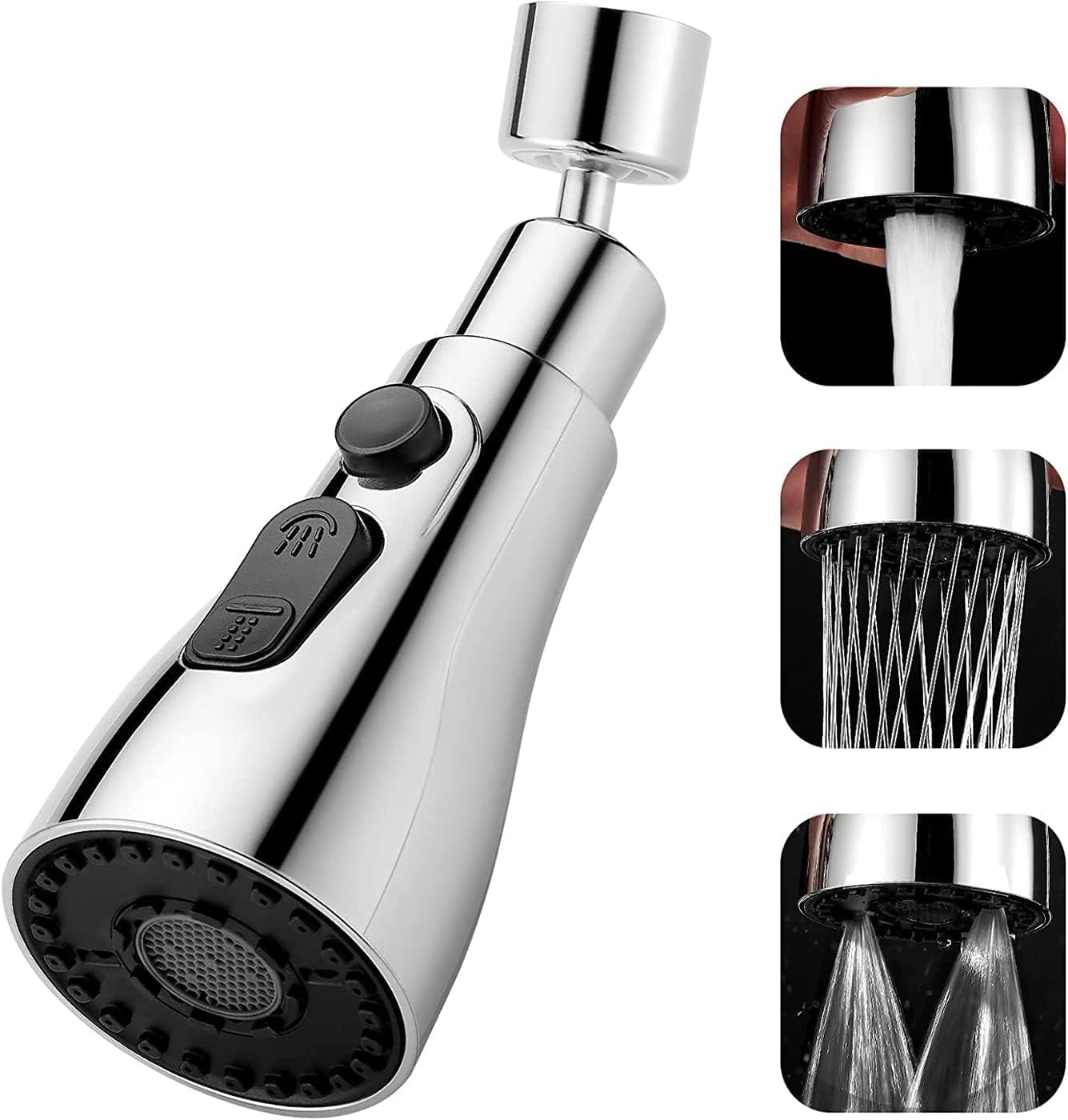 360° Faucet Aerator — included in this GOMANBY bundle