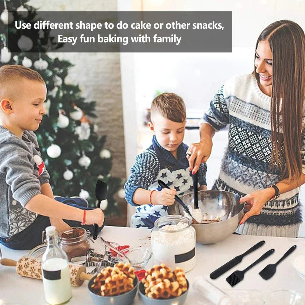 6-Pcs Silicone Spatula Set