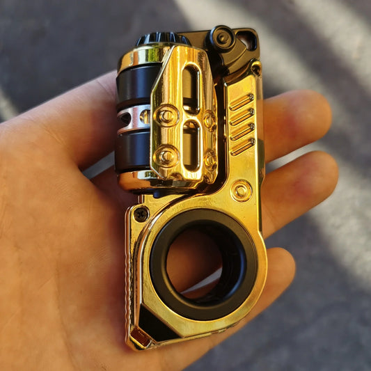 CyberCore Tuning Fork EDC Fidget Slider | TitanFidget