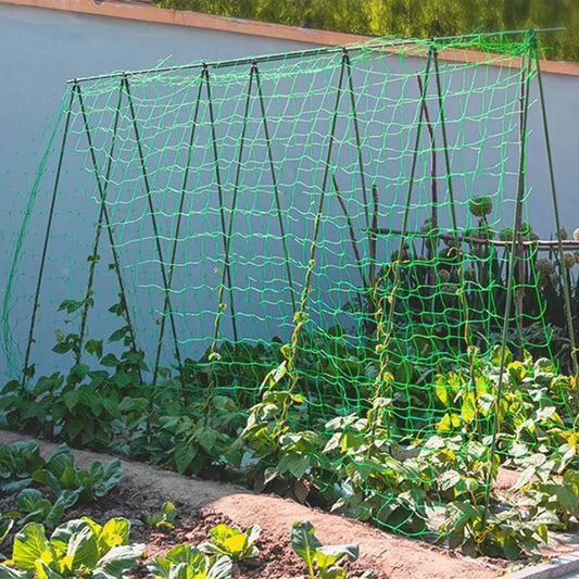 Heavy-Duty Garden Climbing Net – UV-Resistant Nylon Trellis