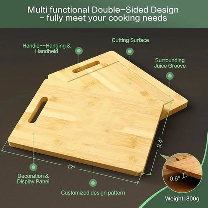 Wooden Cutting Board  Bamboo