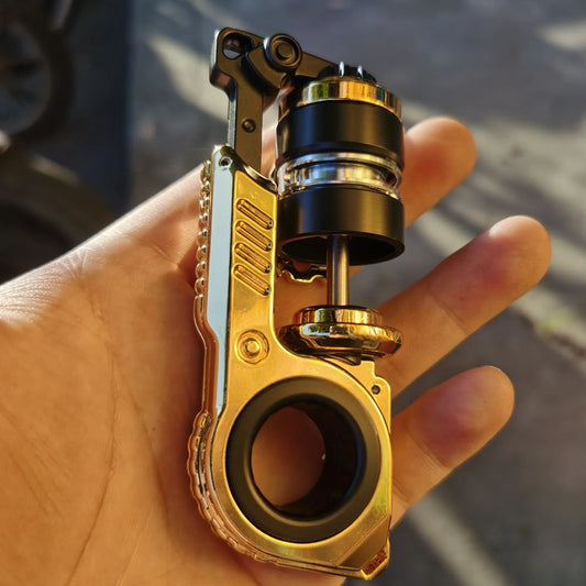 CyberCore Tuning Fork EDC Fidget Slider | TitanFidget