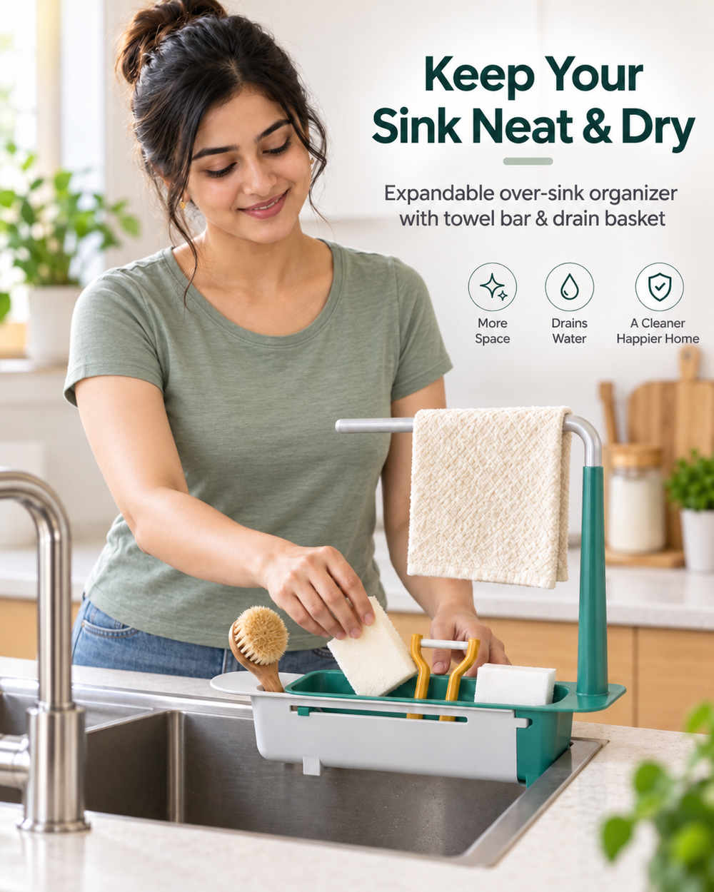 Sink Zone Organizer