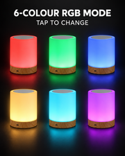 Calm Touch Lamp six RGB colour modes