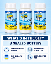 Drain Clarity Powder — Pack of 3