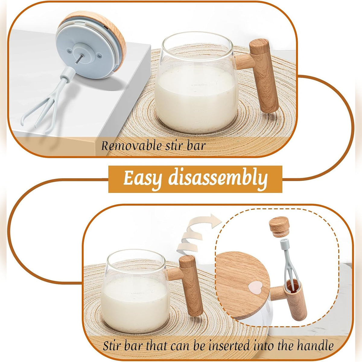 Electric Self Stirring Coffee Mug