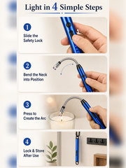 How to unlock position ignite and store the FlexArc Lighter
