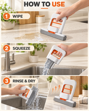 How to use the GOMANBY Smart Squeeze Mop in simple steps