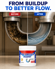 Powerful Pipe Dredging Agent buildup to better flow illustration