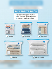 SpaceSeal Set multi-size storage use cases